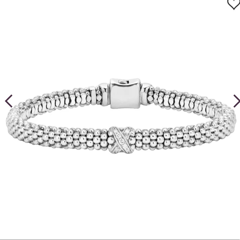 Lagos single station X bracelet